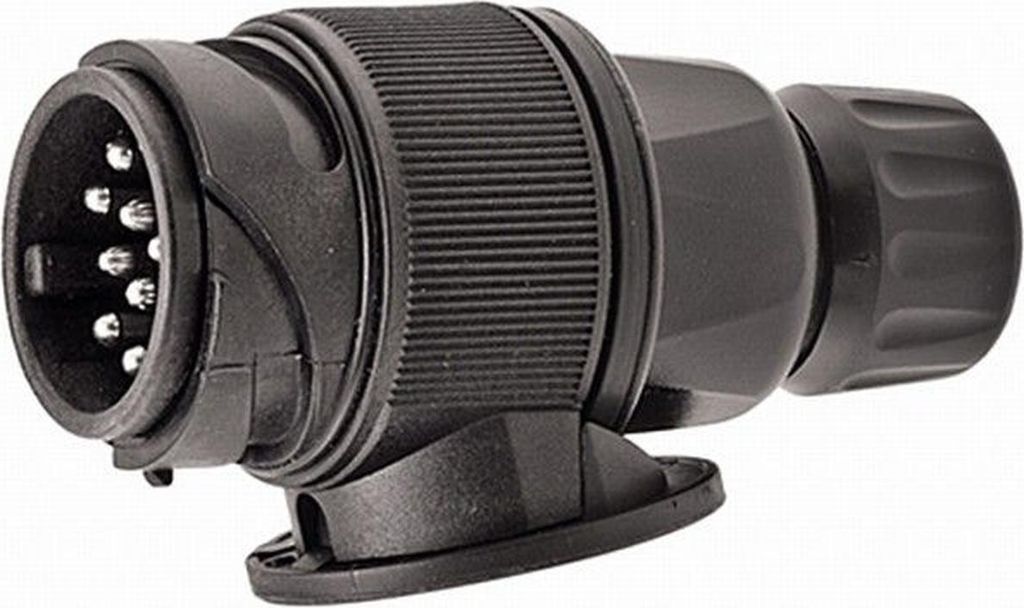 Stecker Schraubkontakt 12 V 13-polig 11446 N-Typ HELLA für u.a. LIEBHERR