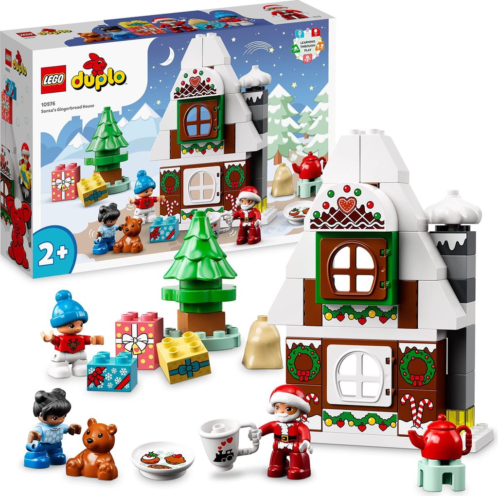 LEGO DUPLO 10976 Piernikowy domek Świętego Mikołaja Zdjęcie produktu 