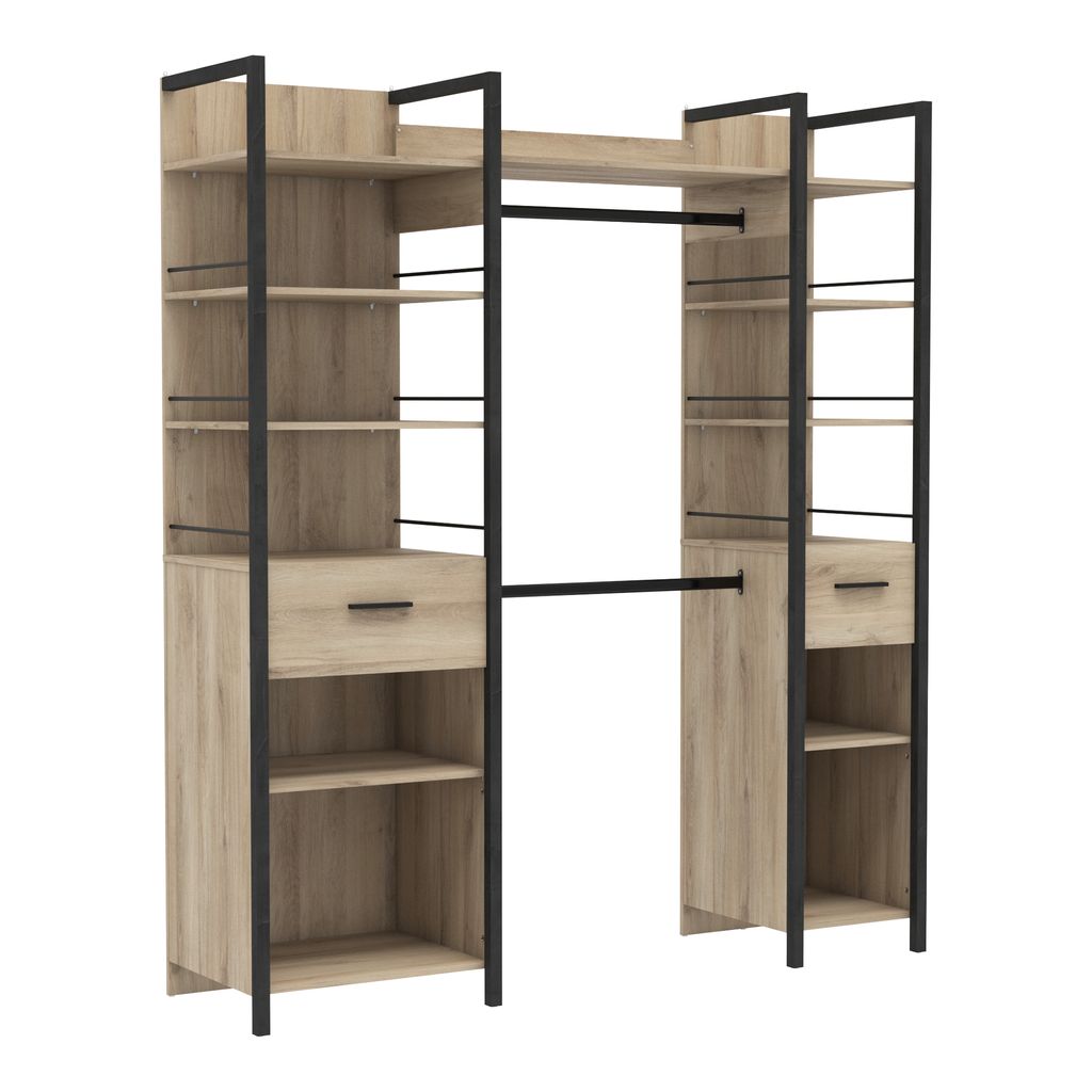 Ensemble d'armoires extensible - RIGA - Chêne Kronberg / Image du produit 