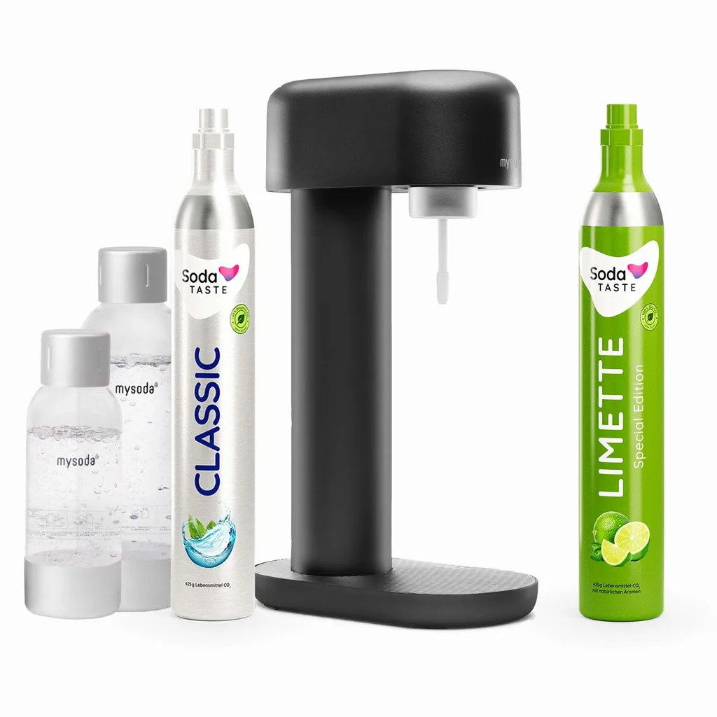 Offerta speciale: Friggitrice Ruby (nera) + bombola CO2 lime