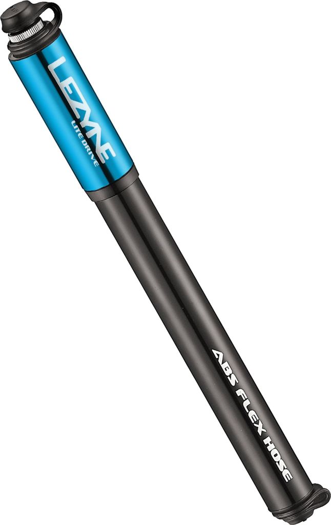 Lezyne Lite Drive Blue M Mini-Fahrradpumpe
