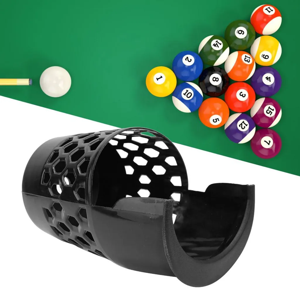 Poche de billard en plastique lot de 6 paniers de rangement de 20 cm