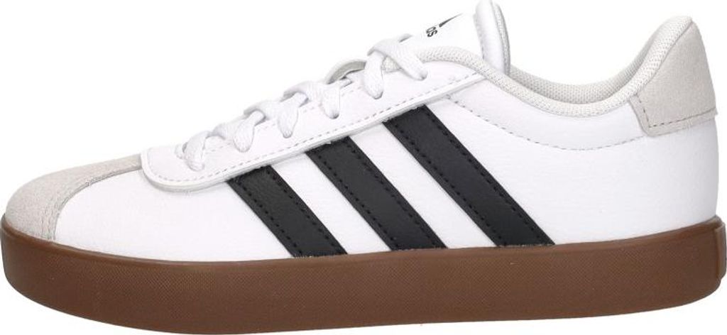 Adidas VL COURT 3.0 K  Sneakers Laag - Wit - Maat 37.3 Produktbild 