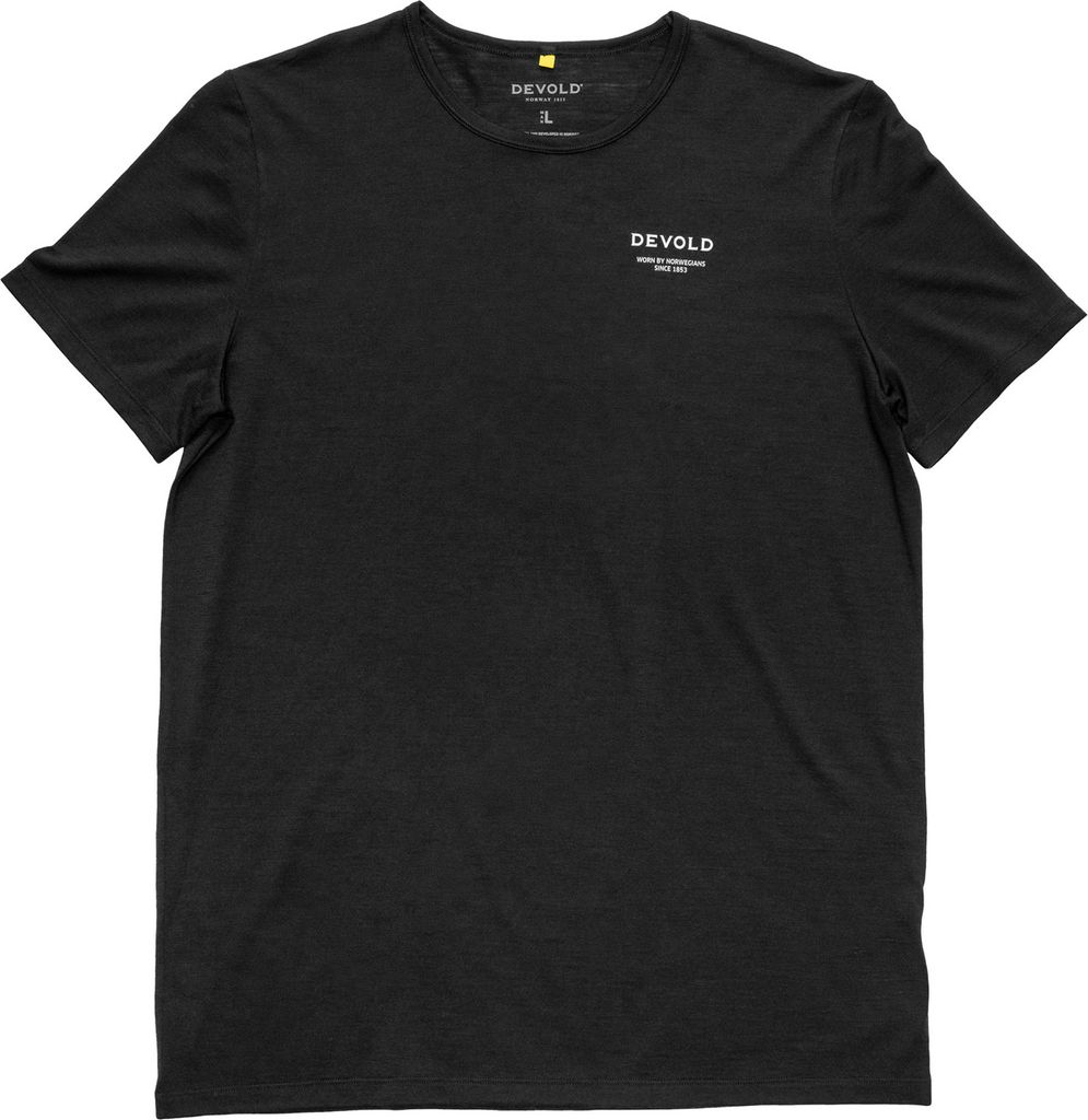 Devold ACTIVE WORN BY TEE Herren BLACK XXL