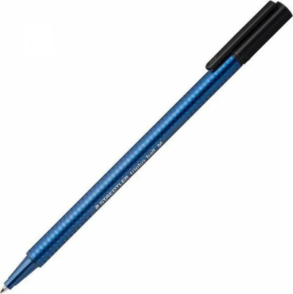 STAEDTLER 437 M-9 Triplus Ball Nero: Penna a Sfera Ergonomica Online