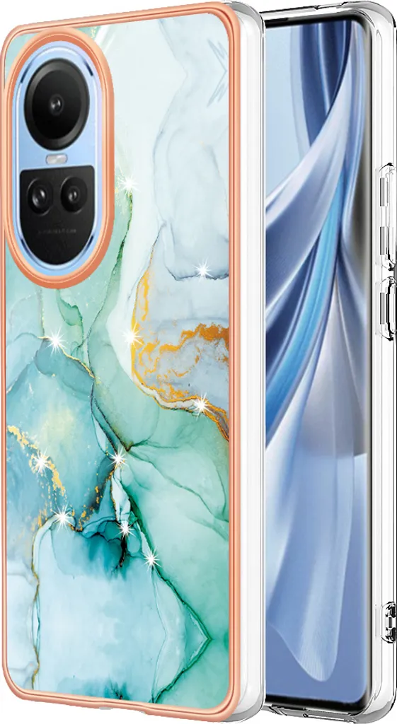 Cover Elegante Oppo Reno10 5G Marmo | TPU Premium Anti-Drop