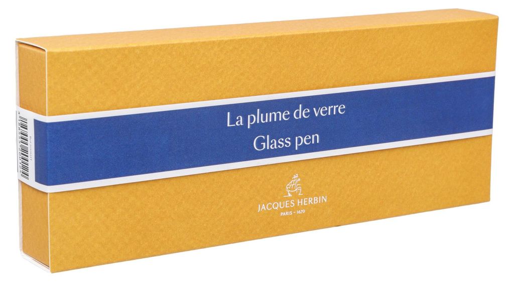 Herbin JH Set Glasfeder bl, 15ml Tinte bl