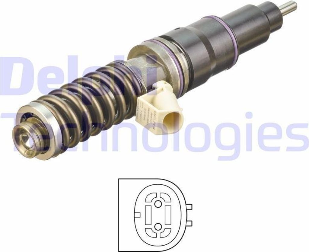 DELPHI HRE112 Pumpe Düse Einheit Einspritzdüse für VOLVO FH12 FM12 NH12