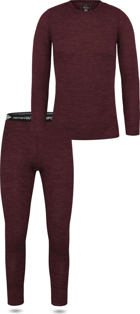normani Damen Merino Unterwäsche-Set