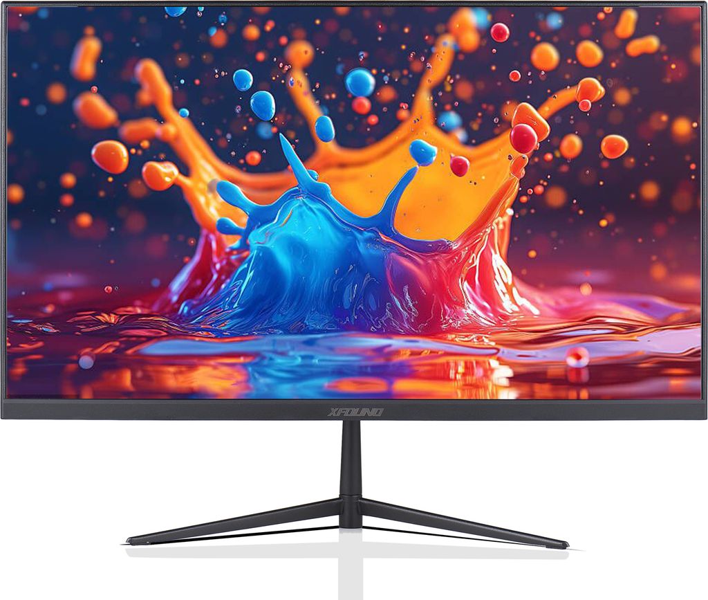 Desktop-Monitor 24 Zoll High Clear 16:9 IPS-Panel 250 cd/m2 Ultraduenner LED-Monitor kompatibel mit HDMI Eye Care Desktop-Monitor mit 1920 x 1080 A...