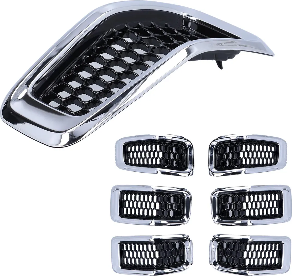 Accessoires de calandre Jeep Cherokee 2014-2018 pour tuning - 4