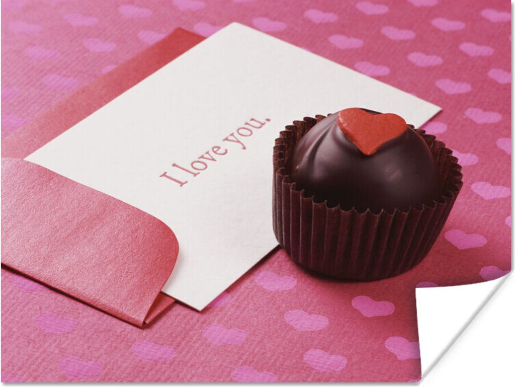 MuchoWow Poster Geschenke zum Valentinstag 160x120 cm - Foto Plakat