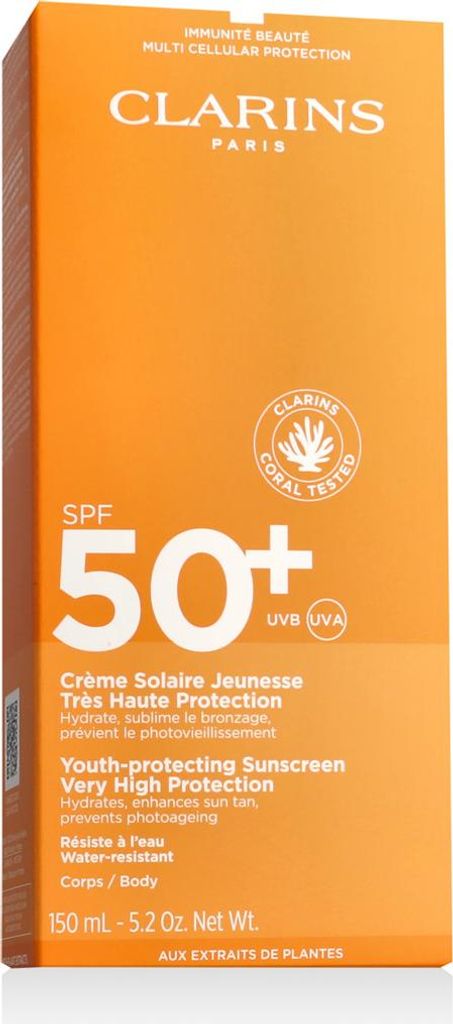 Clarins Yourh-Protecting Sunscream High Protection SPF 50 Zdjęcie produktu 
