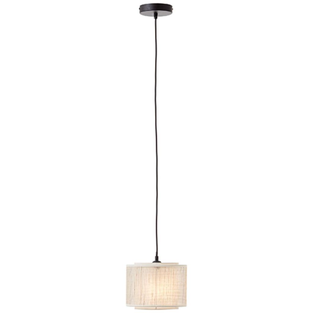 BRILLIANT Pendelleuchte 22cm Odar braun IP20 E27 42 Watt dimmbar g. f. Normallampe