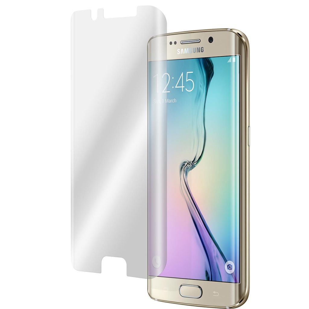 1er-Pack PhoneNatic Displayschutzfolien klar Flexible Folien kompatibel mit Samsung Galaxy S6 Edge