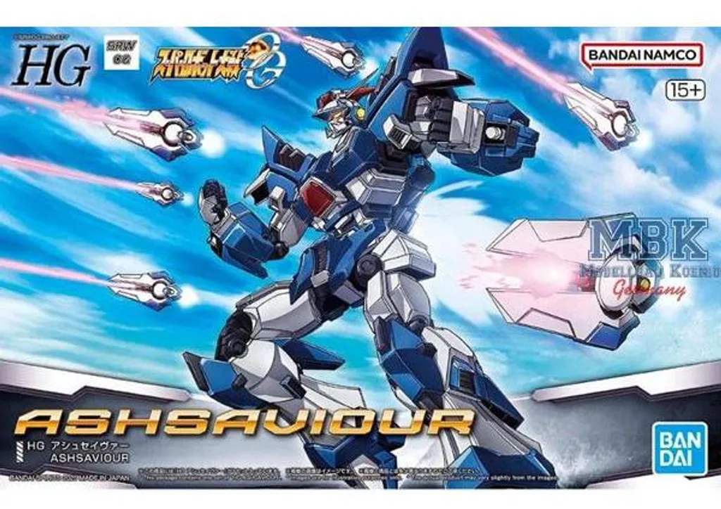 Maquette Ashsaviour HG Bandai BAN5068573 Montage Facile et Rapide