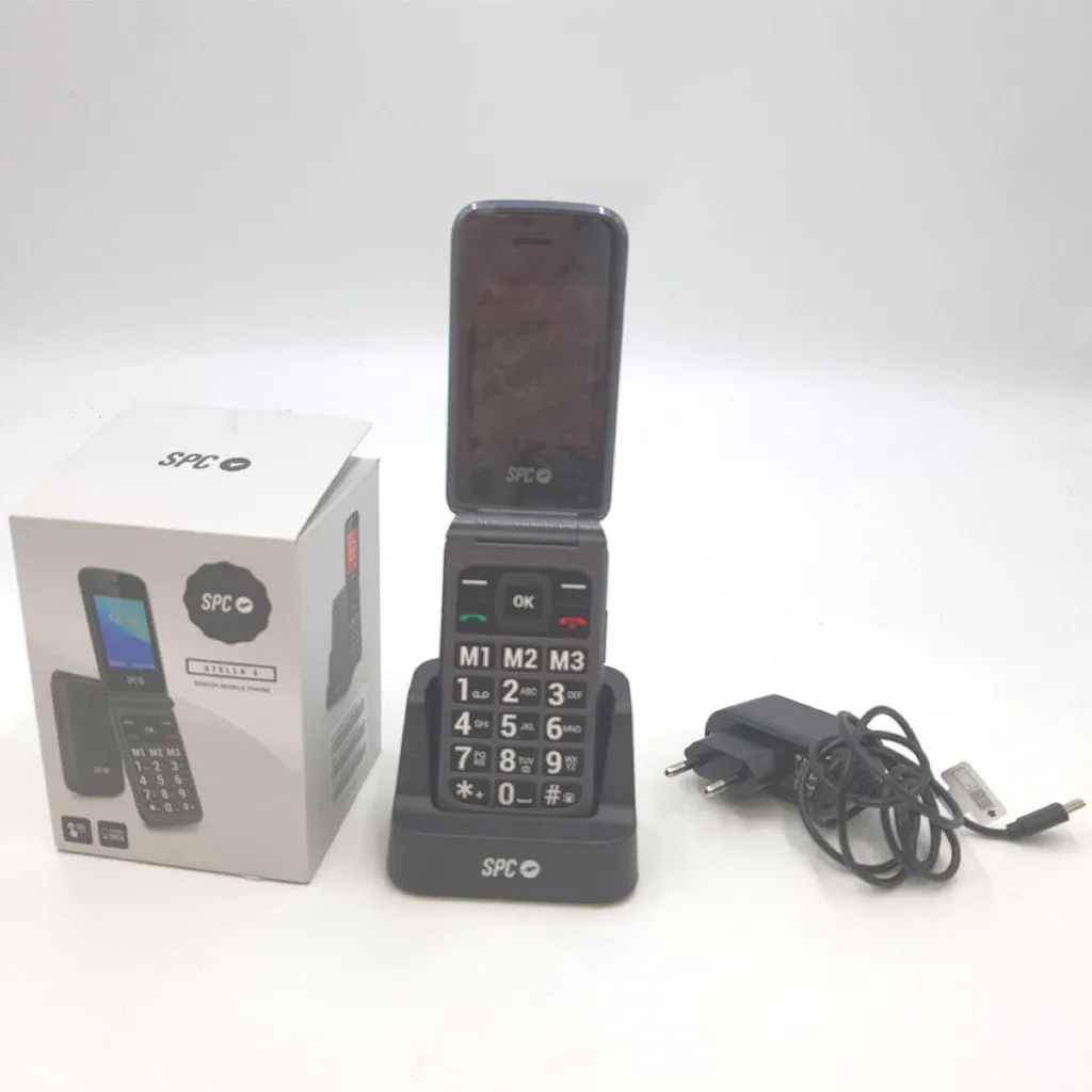 Téléphone Senior Facile à Utiliser SPC Stella 2 Large Écran Couleur SOS