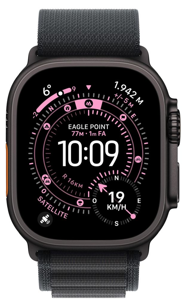 Apple Watch Ultra 3 GPS + Cellular 49mm Schwarzes Titan Produktbild 
