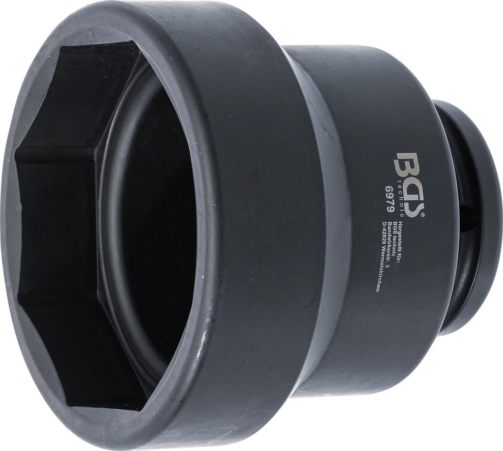 BGS Achsmuttern-Schlüssel 8-kant für SCANIA SW 80 mm - 6979
