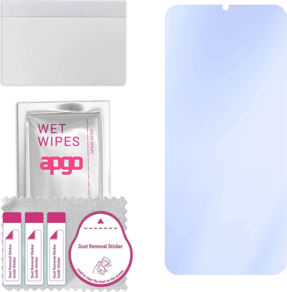 apgo Hybrid Schutzglas, kompatibel mit Blackview BV5300 Plus, 9H Härte, Flexible Nano Glass PRO, toller Ersatz für Hartglas, kratzfester Displays...