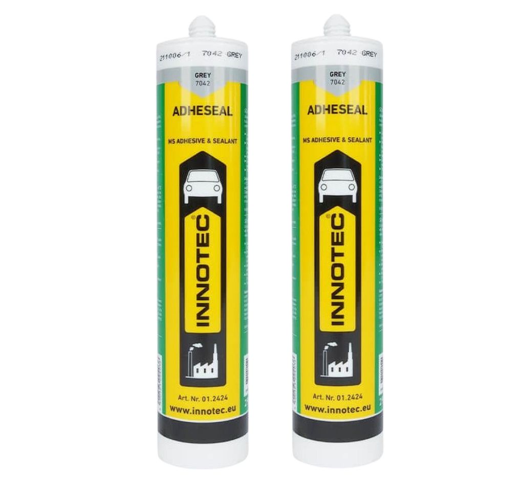 2 pezzi Innotec Adheseal Grigio Mastice adesivo e Immagine del prodotto 