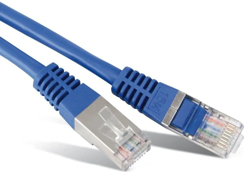 S-IMPULS Cavo Patch Cat6 RJ45 3m Blu | Ethernet LAN High Speed