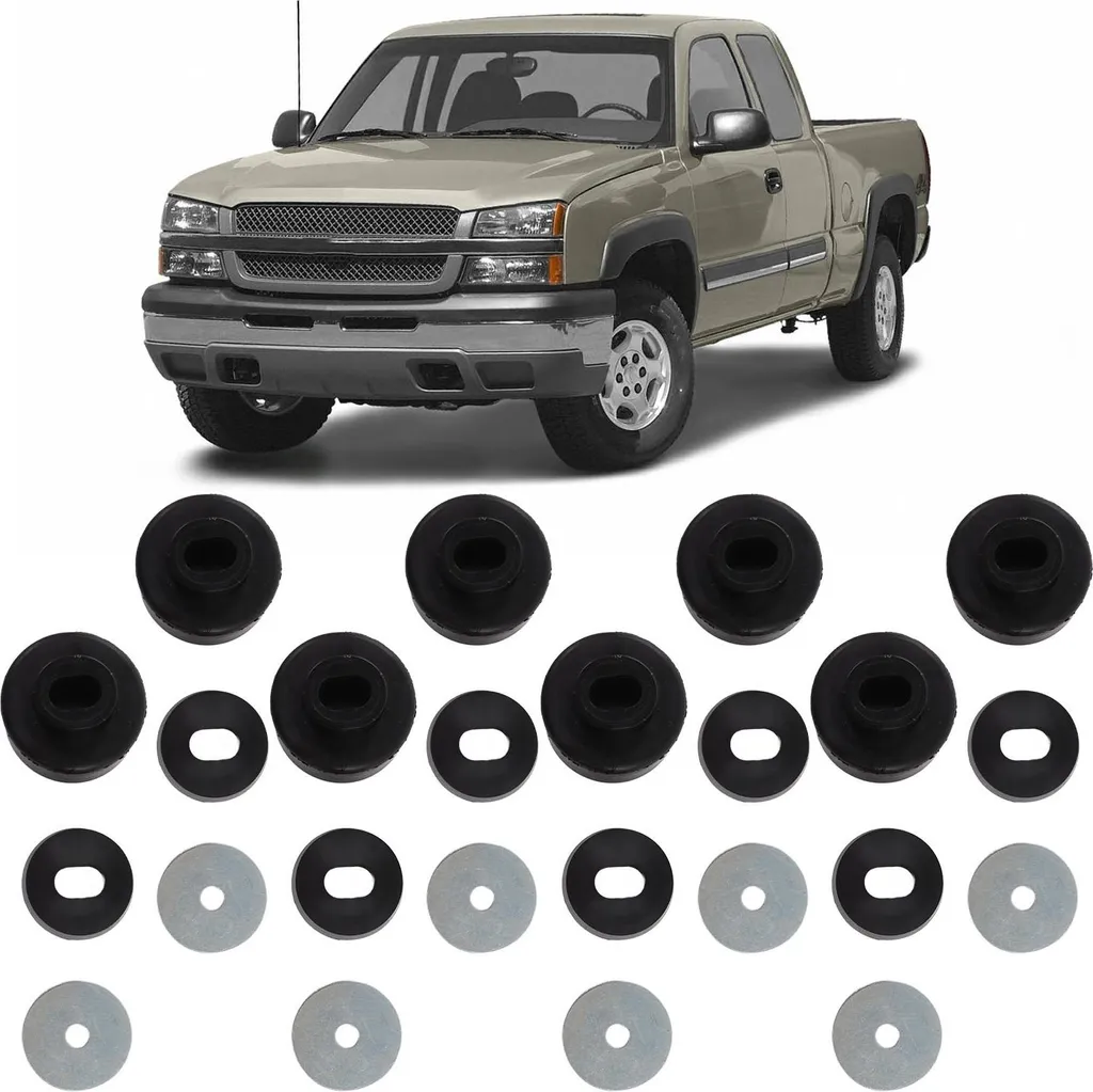 Silentblocs de cabine de rechange 7-141 pour Silverado 1500 et 2500
