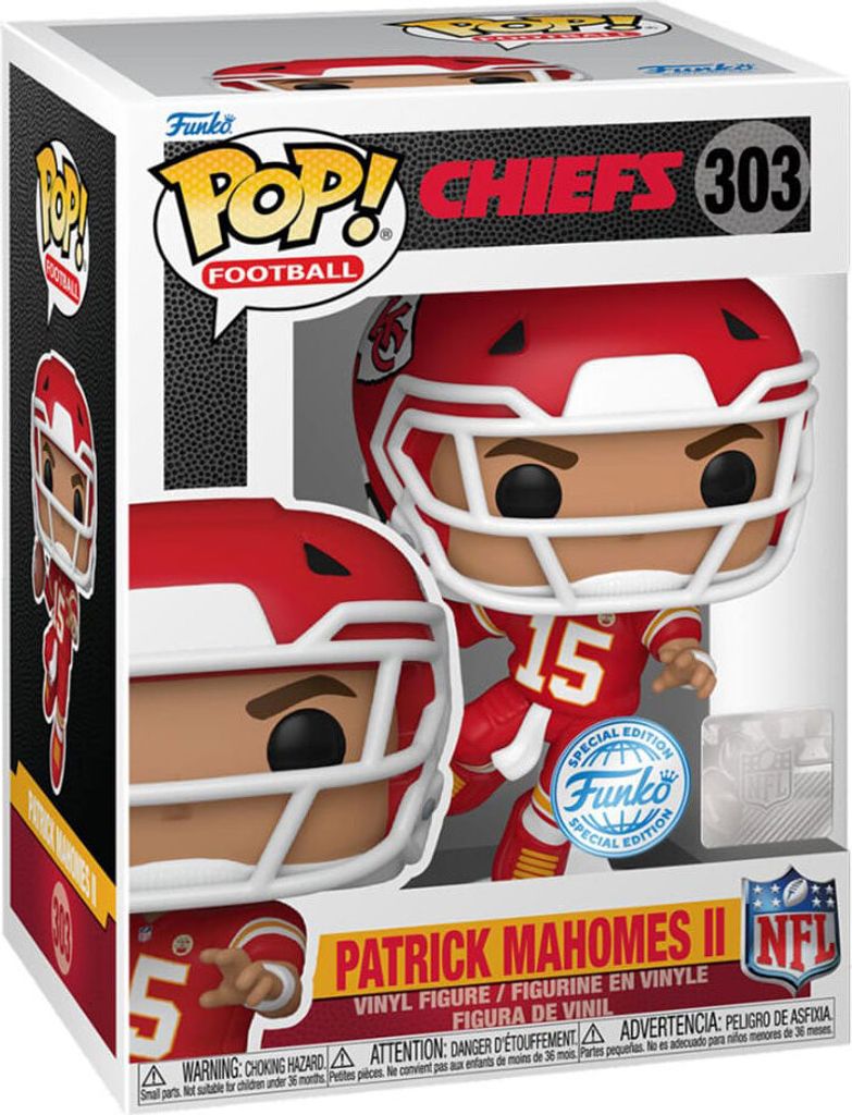 Funko Legends Pop! NFL: Patrick Mahomes (Chiefs) Zdjęcie produktu 