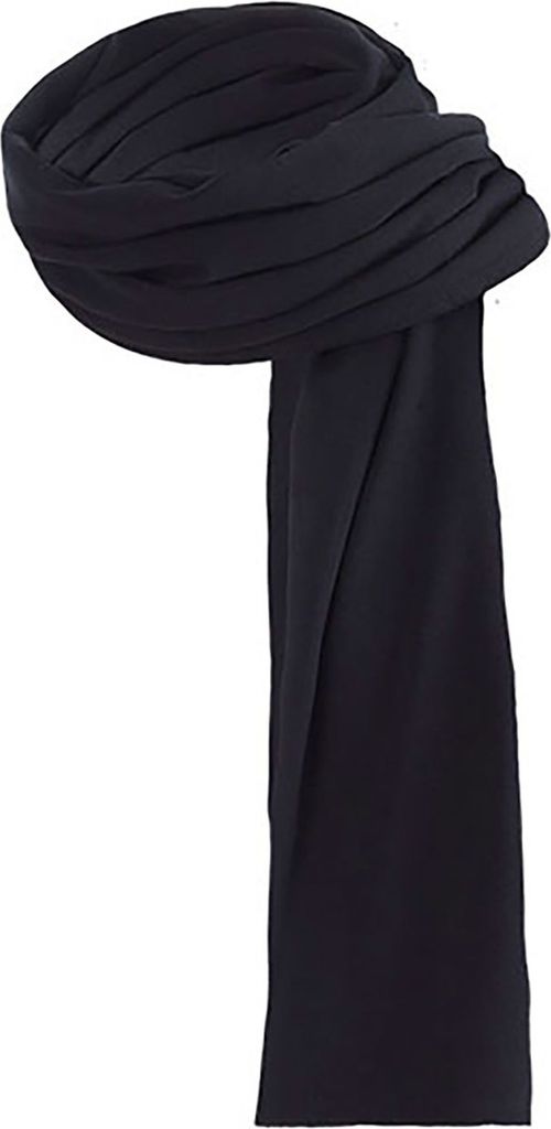 Uni Schal Damen und Herren, Schwarz, One Size Produktbild 