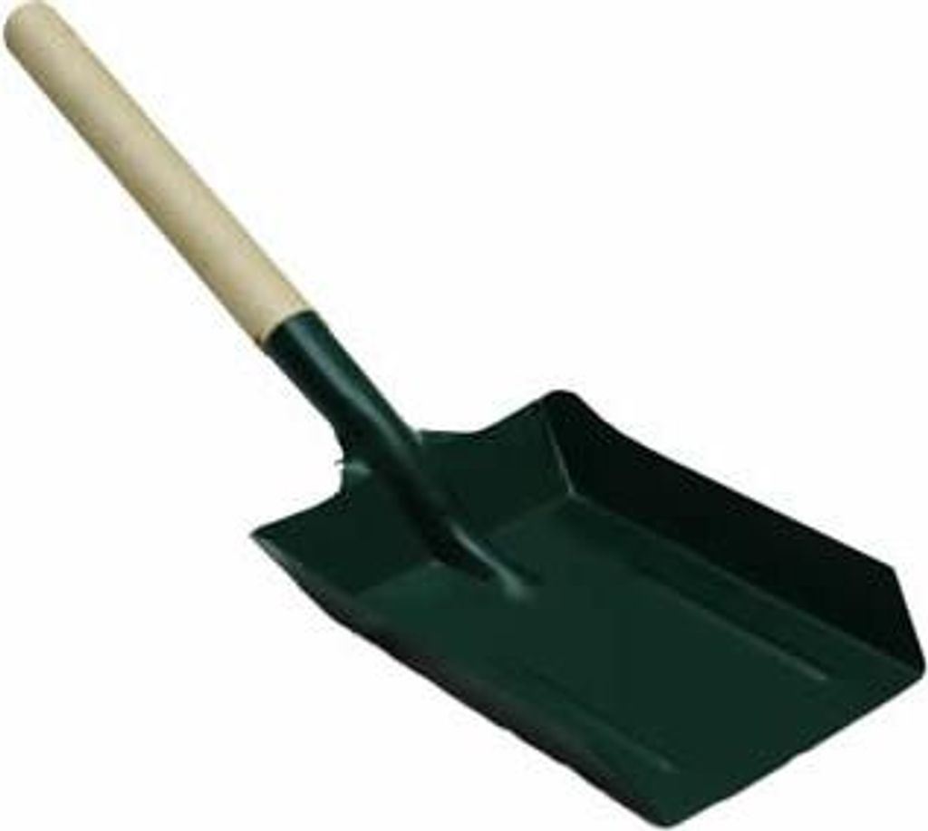 Paletta / pala per carbone 220 x 150 mm - con manico in Immagine del prodotto 
