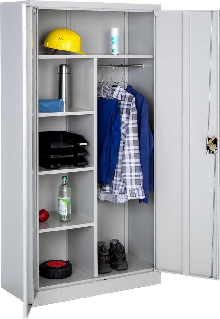 tectake® Szafka z 6 przegrodami 180 x 80 x 40 cm Zdjęcie produktu 