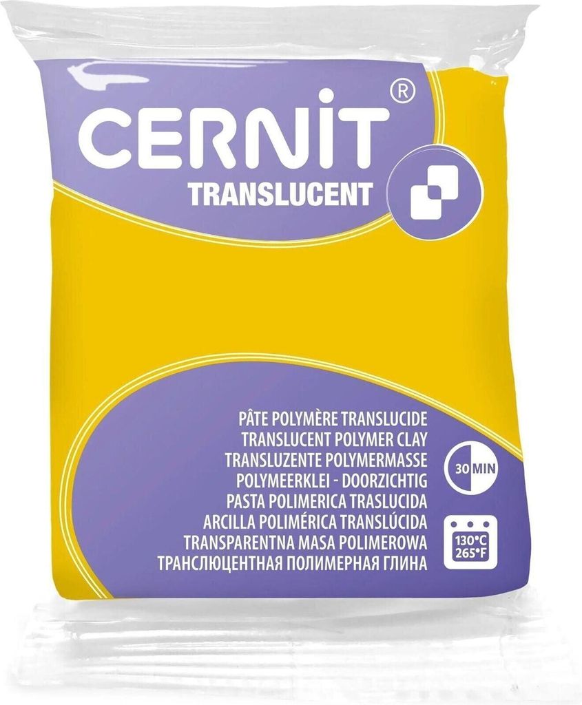 Cernit Translucent Polymer-Ton Zuckermais 56 g
