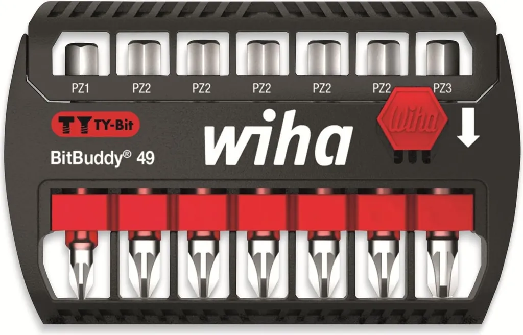 Wiha SB 7946TY-202 BitBuddy 49 Coffret de 7 embouts impact 42099