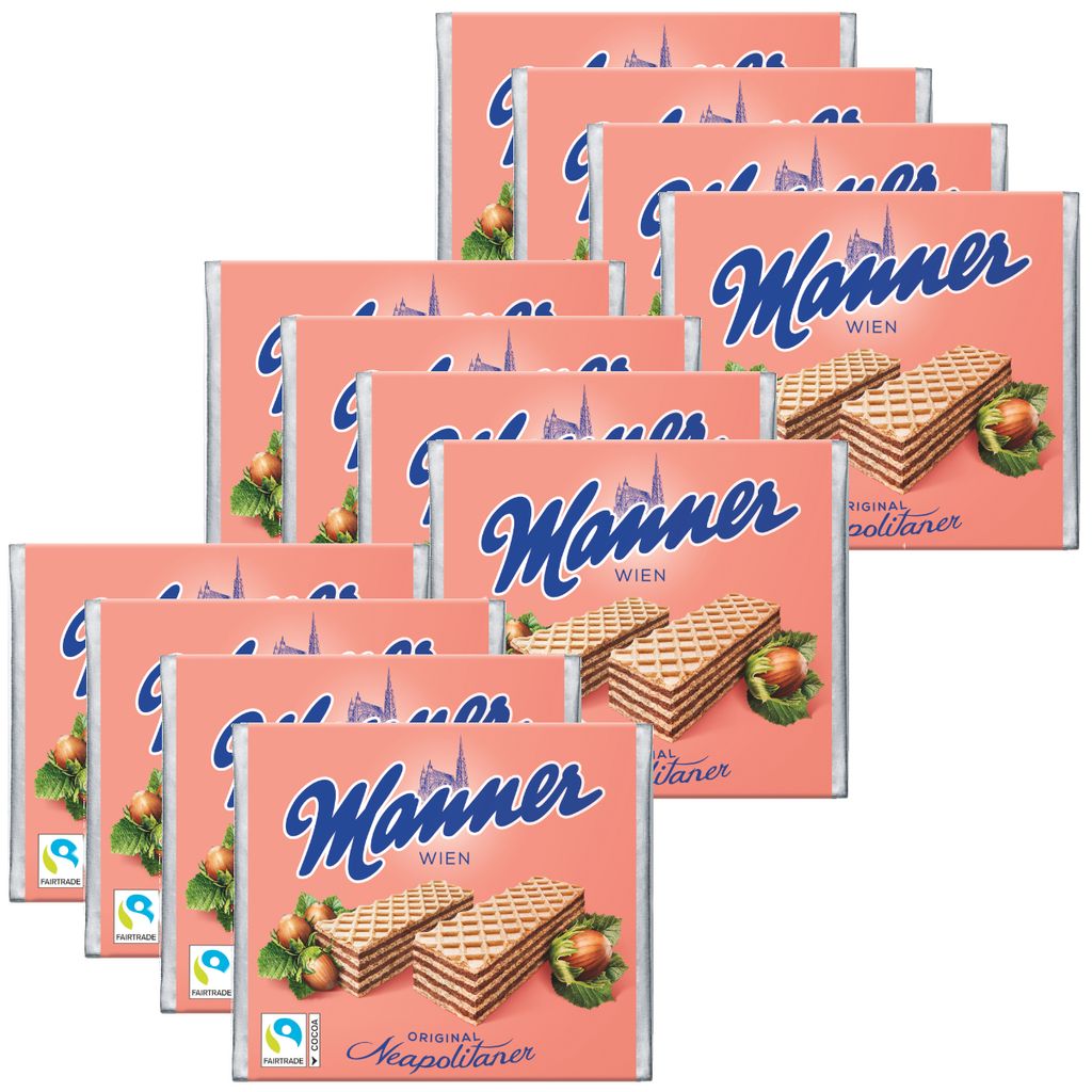 Manner Original Napolitain gaufrettes croustillantes 75g Image du produit 