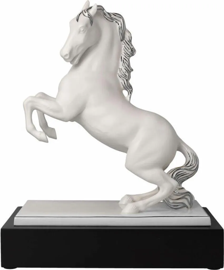 Vase design incassable Goebel Studio 8 Magnifique blanc platine chic