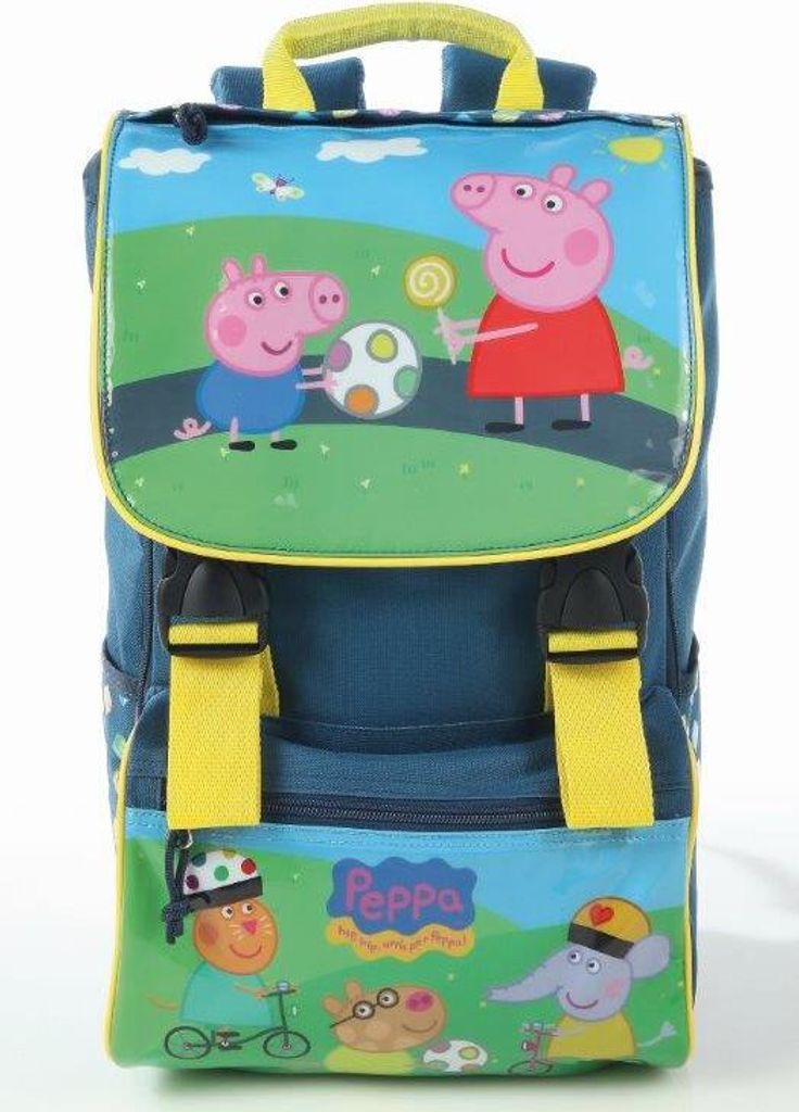Peppa Pig Grundschulrucksack Blau Produktbild 