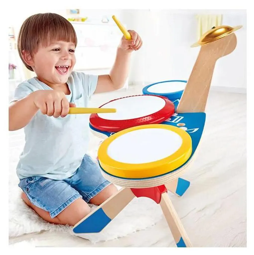Table de Percussion Multicolore Hape E0613 avec Cymbale Intégrée - 13