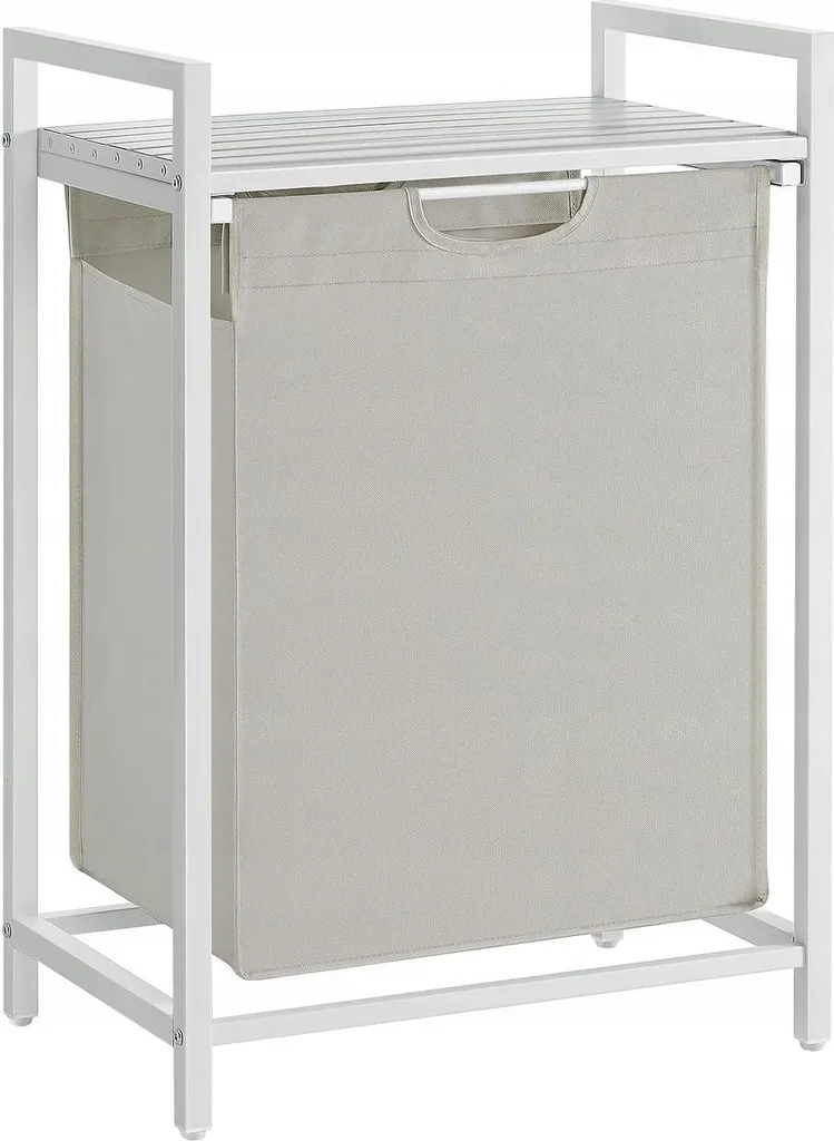 Armoire de toilette avec étagère réglable - Finition blanche laquée