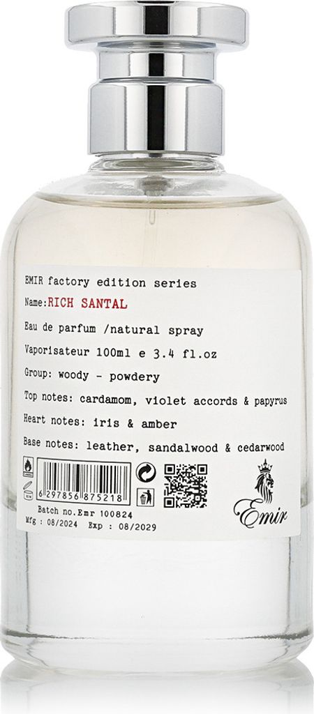 Emir Rich Santal Eau De Parfum 100 ml (unisex) Produktbild 