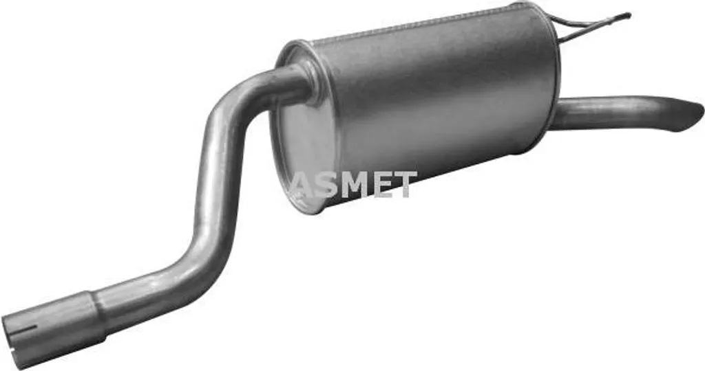 Silencieux arrière ASMET 16079 pour Fiat Idea et Lancia Musa 55189328