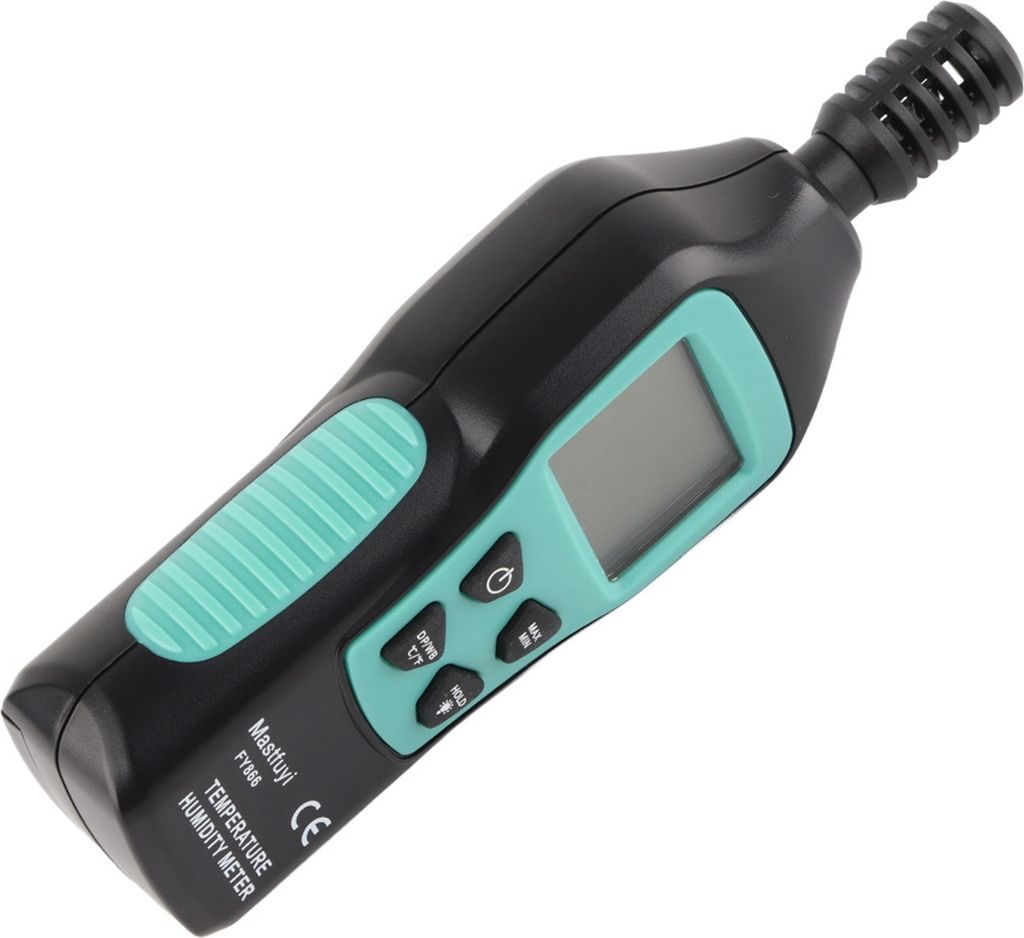 Digital Thermometer Hygrometer Mini Temperatur Messgerät LCD Display mit Hintergrundbeleuchtung Daten halten