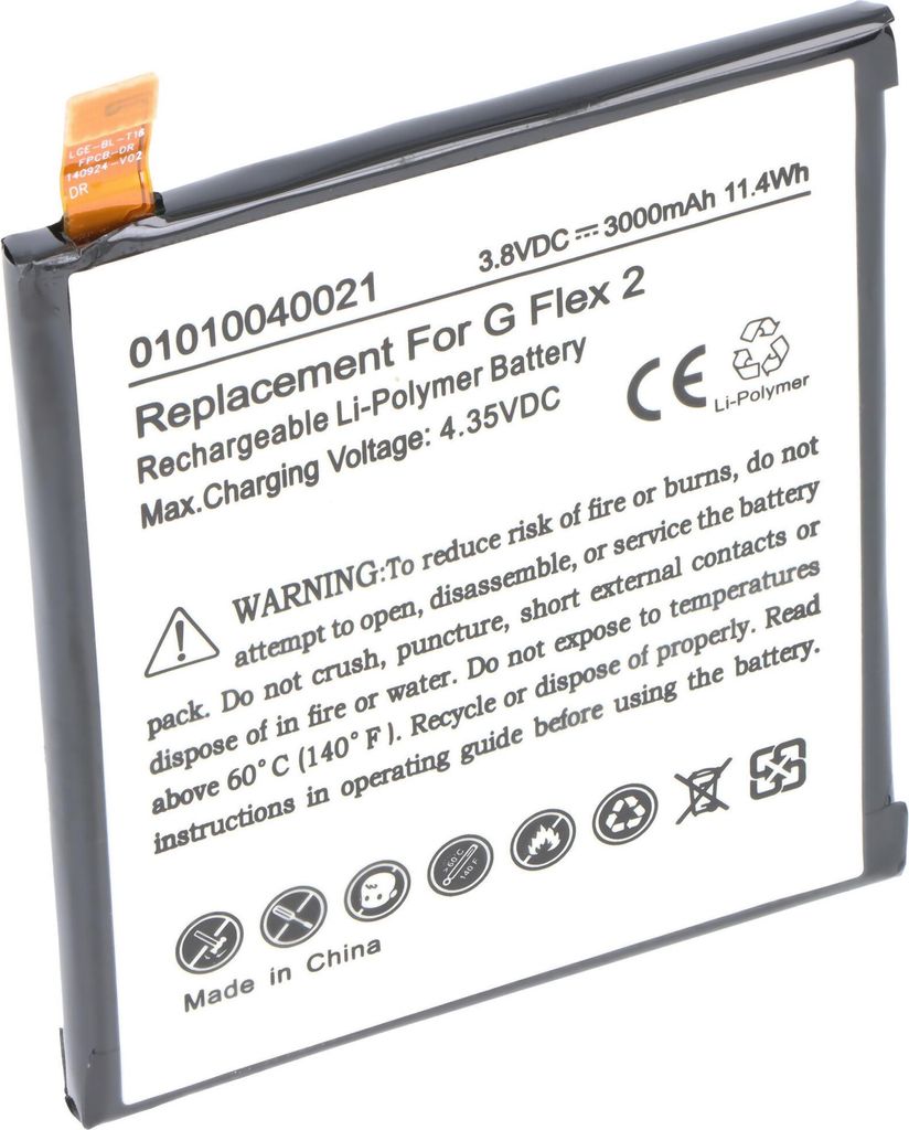 Akku passend für den LG G Flex 2 Akku BL-T16, EAC62718201
