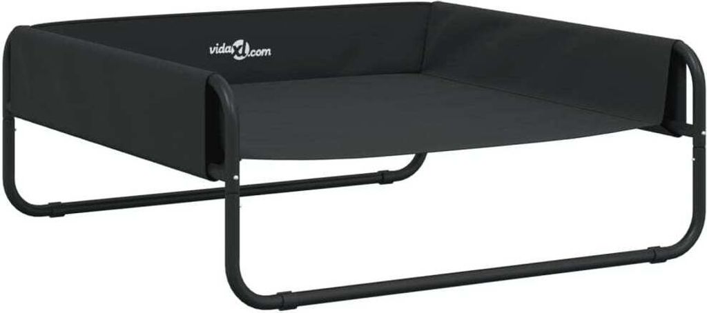 vidaXL Hundebett Erhöht Anthrazit Oxford-Gewebe und Stahl Produktbild 