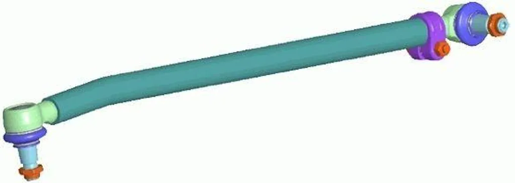Guidon LEMFÖRDER 855mm haute résistance pour châssis DAF CF