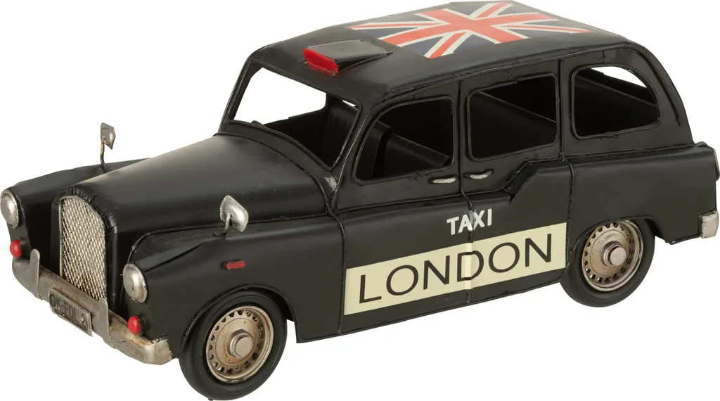 Sublimez votre Intérieur avec cette Auto Antique J-Line en Métal Noir
