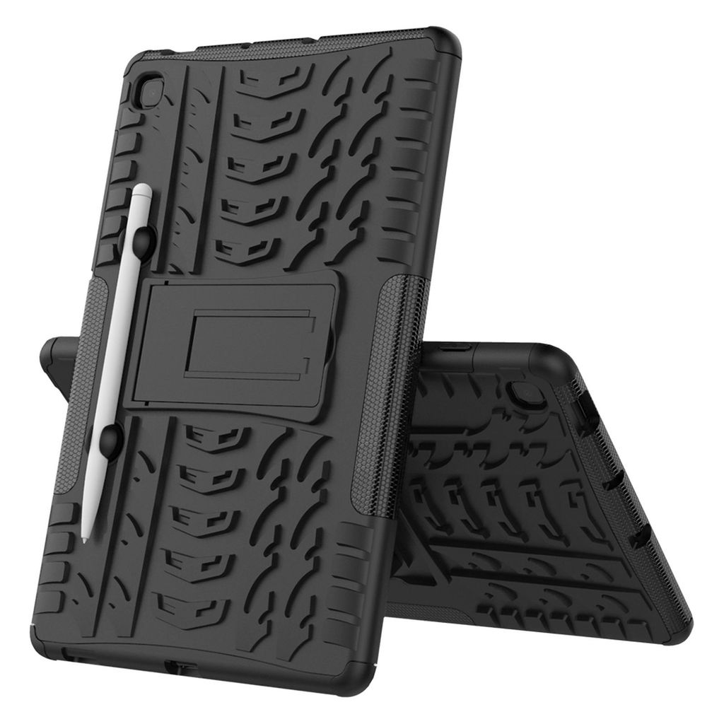 Hülle für Samsung Galaxy Tab S6 Lite SM-P610 SM-P615 10.4 Zoll Smart Cover Etui Case Cover Schwarz