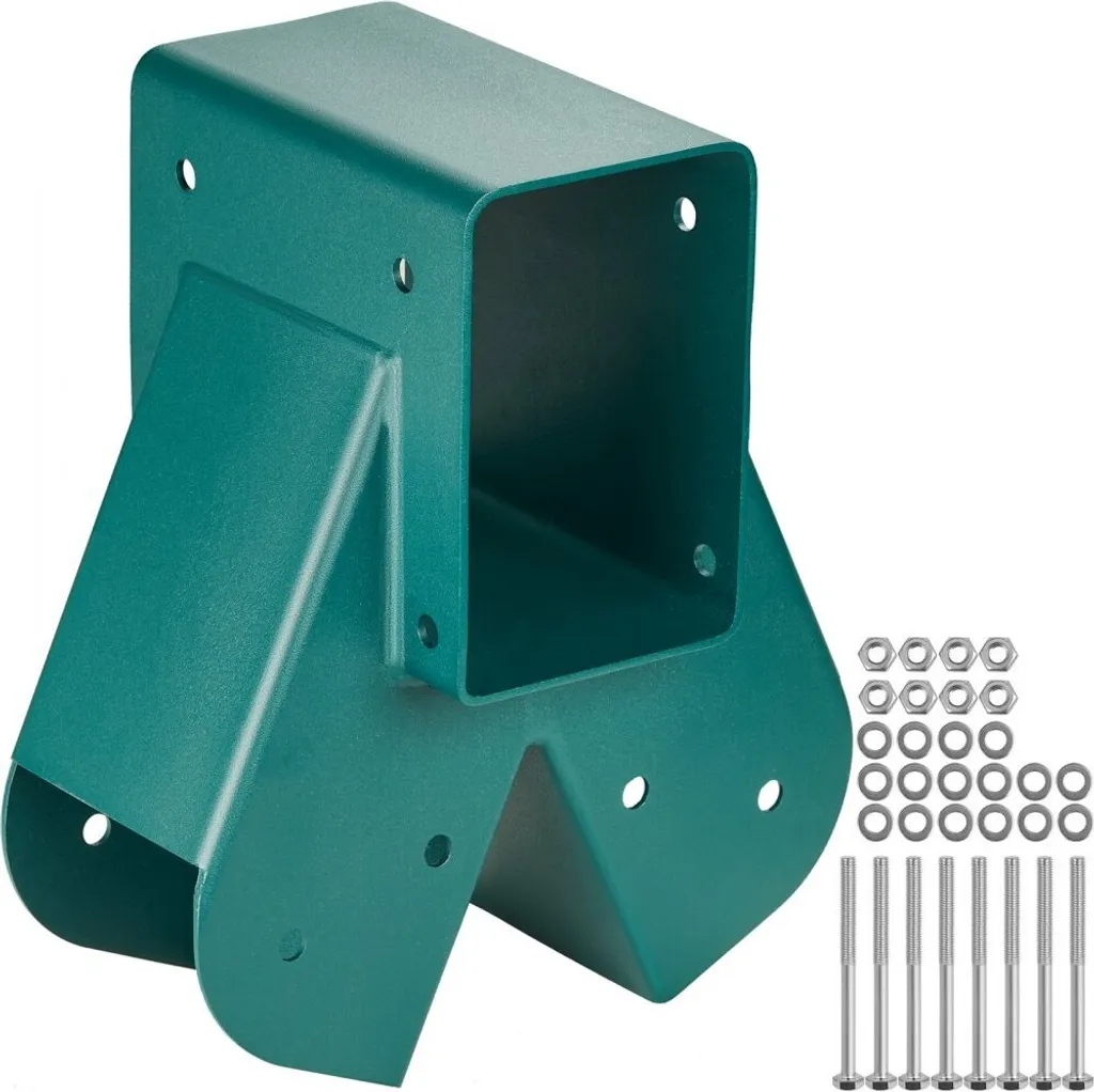 Supports Balançoire A-Frame Ultra Robustes Verts avec Kit de Montage 1-2-3