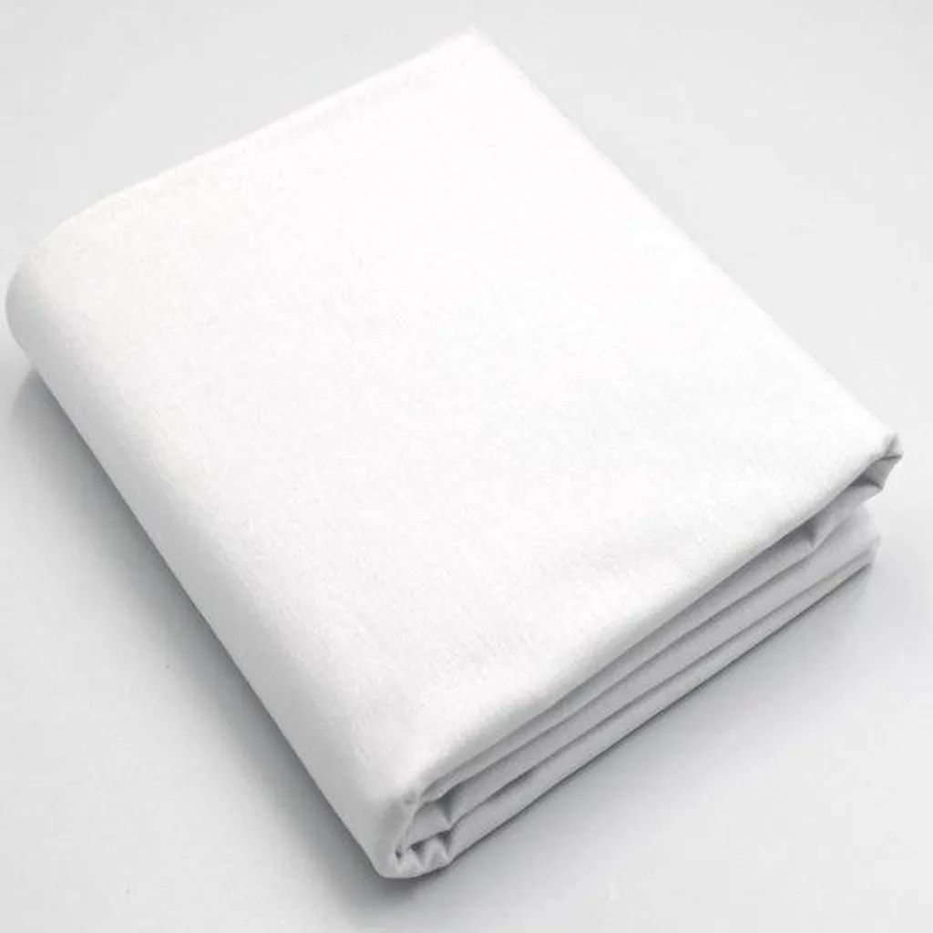 Ruban en coton blanc 100% naturel Oeko-Tex 240cm de large x 100cm