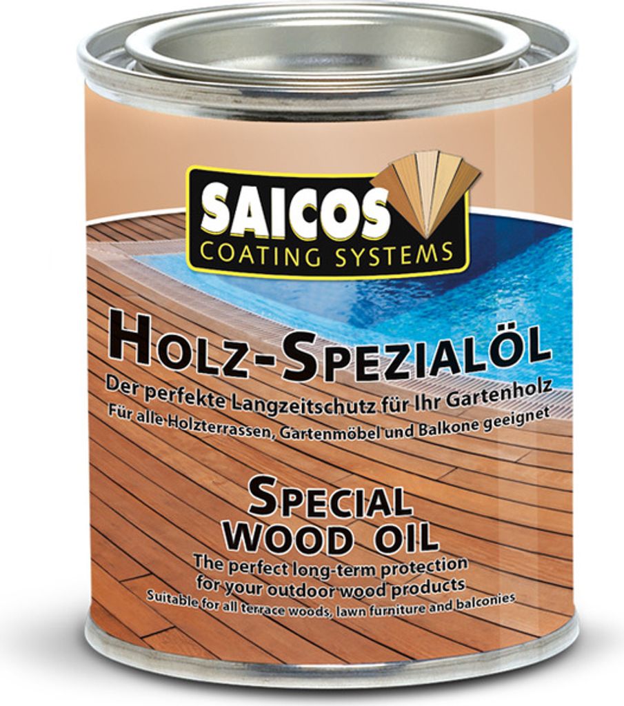 Saicos Holz-Spezialöl 125ml Holzschutz für den Innen- und Produktbild 