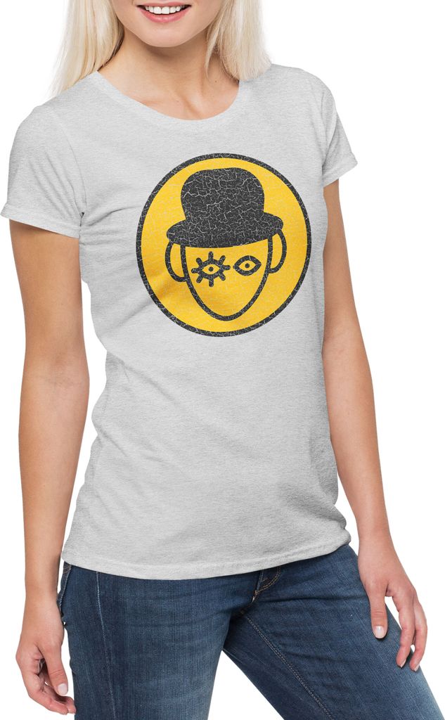 Urban Backwoods Clockwork Alex, Damen T-Shirt, Farbe: Hellgrau, Größe: XL
